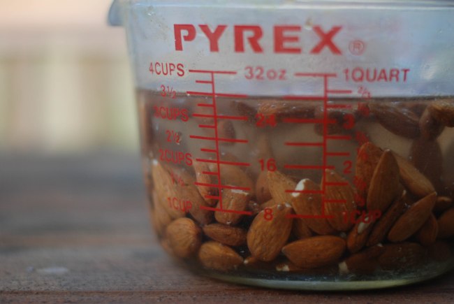 Vanilla almond milk homemade