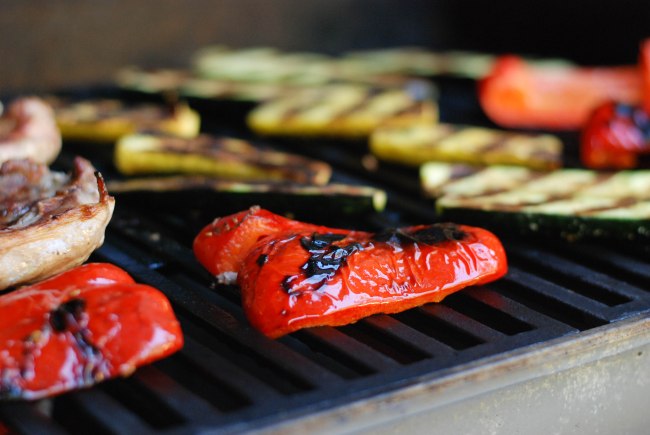 summer veggies, cocoa chili dressing-2